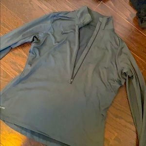 Nike half zip long sleeve